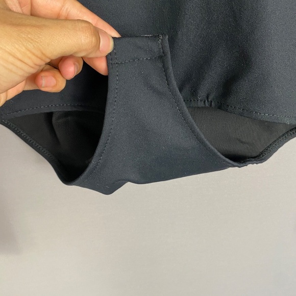 Free People Intimately Asymmetrical Bodysuit Long Sleeve in Black Sz XS - Picture 9 of 16